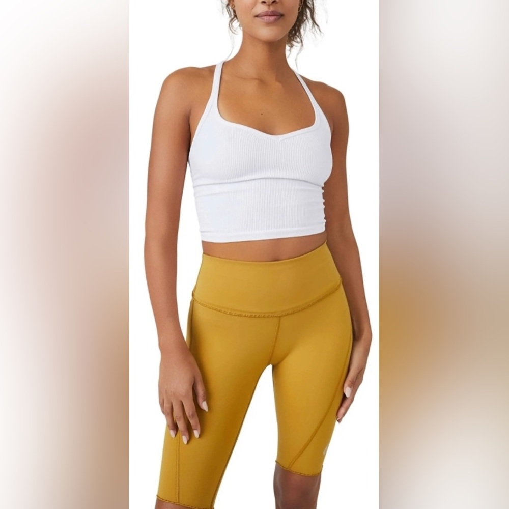 NWT Free People Heart Rate High Waist Bike Shorts Small